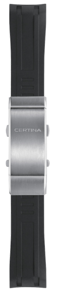 Certina DS Action Automatik Kautschukband mit Schliesse 21mm C603020937