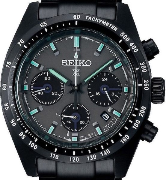 Seiko Prospex Speedtimer Black Series Solar Chronograph SSC917P1