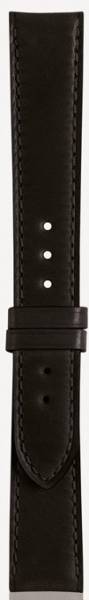 Kaufmann Shell Cordovan Lederband schwarz 20/18mm 860 01 50