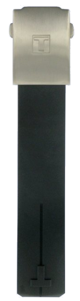 Tissot T-Touch II Kautschukarmband schwarz 21,1mm poliert T603029509