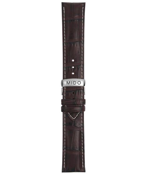 Mido Multifort Lederband mit Schließe 22/20mm M600012212