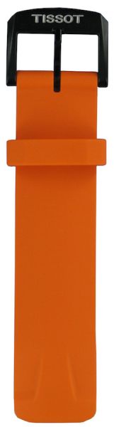 Tissot T-Race Silikonarmband orange 19,5mm T603035437