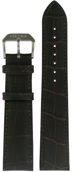 Certina DS Caimano Lederband braun 21/18mm C600016251