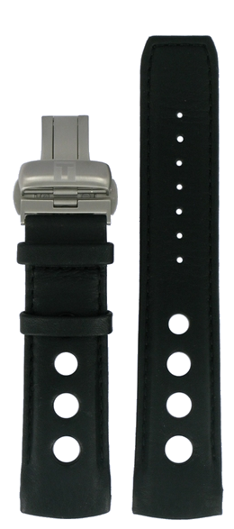 Tissot PRS 516 Automatik Chrono Lederband schwarz 22mm T600029671