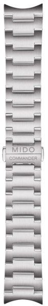 Mido Commander II Edelstahlband 21mm M605014391