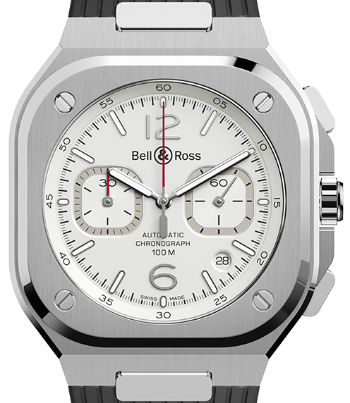 Bell & Ross BR 05 CHRONO WHITE HAWK Limited Edition BR05C-SI-ST/SRB