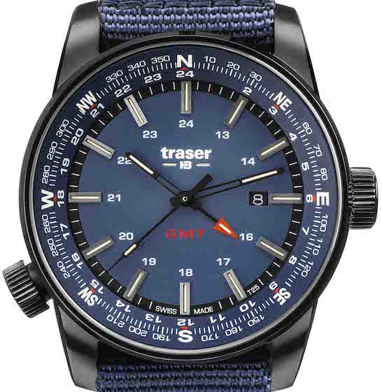 Traser P68 Pathfinder GMT blue 46mm 109034
