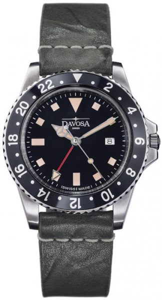 Davosa Vintage Diver GMT Herrenuhr 162.500.55