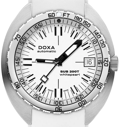 Doxa Sub 200T Whitepearl Iconic White 804.10.011.23