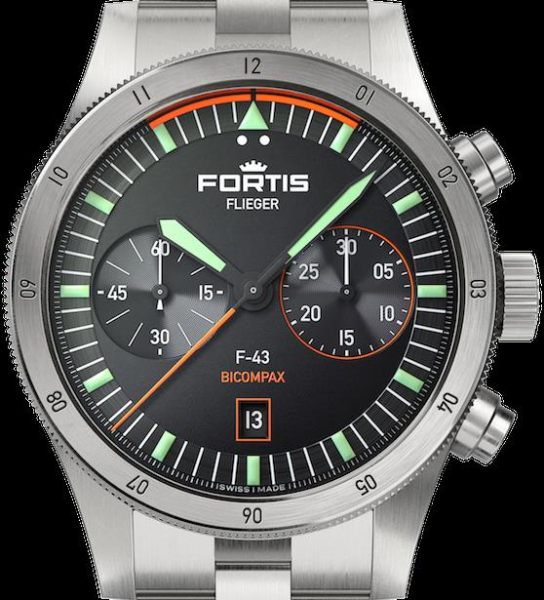 Fortis F-43 Flieger Bicompax Chronograph F4240004