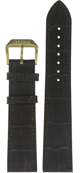 Certina DS Caimano Lederband 21/18mm C600015905