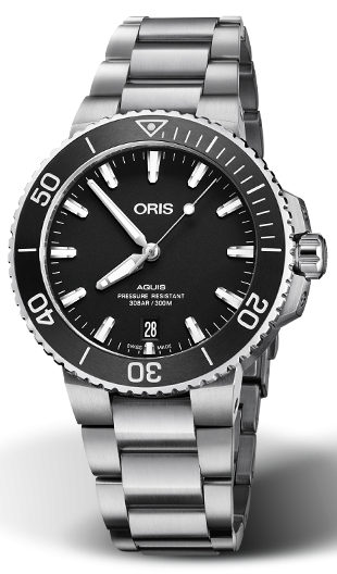 Oris Aquis Diving Date 39,5mm 01 733 7732 4124-07 8 21 05EB