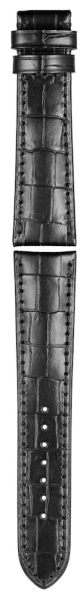 Union Glashütte Kalbslederband glänzend 20/18mm schwarz kurz D610002181