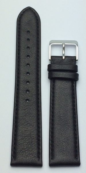Miami Lederband schwarz 20mm 718.1.20.01.2
