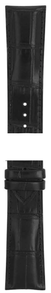 Mido Multifort Lederband schwarz ohne Faltschliesse 23/20mm M610012105
