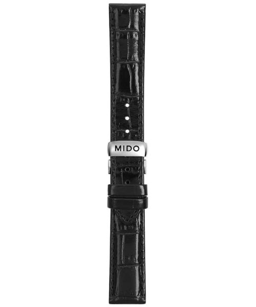 Mido Commander Lady Lederband schwarz mit Schliesse 17mm M600013911