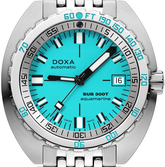 Doxa Sub 300T Aquamarine Automatik 840.10.241.10