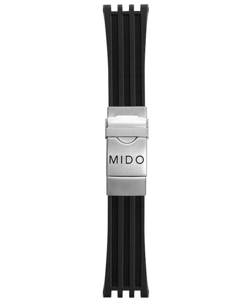 Mido All Dial Kautschukband mit Schliesse 25-26mm M603012633