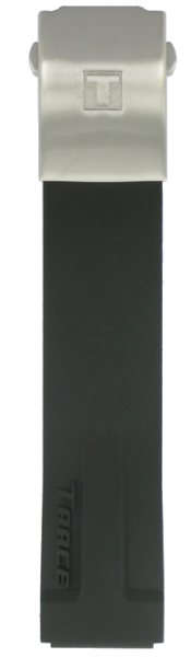 Tissot T-Race Kautschukarmband schwarz 21mm T603030256