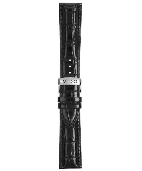 Mido Baroncelli Lederband schwarz mit Schliesse 22/20mm M600011262
