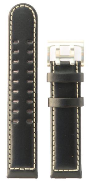 Hamilton Khaki Field Lederband schwarz 20/20mm H690.705.116