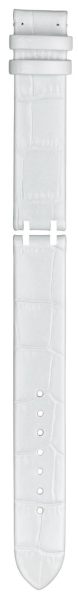 Union Glashütte Kalbslederband 16/16mm weiß kurz D610002140