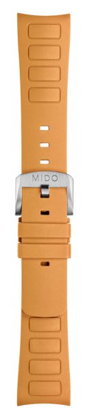 Mido Multifort Kautschukband orange TV M603018730/M852.018.730