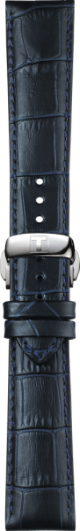 Tissot Lederband blau 21/18mm T600041857