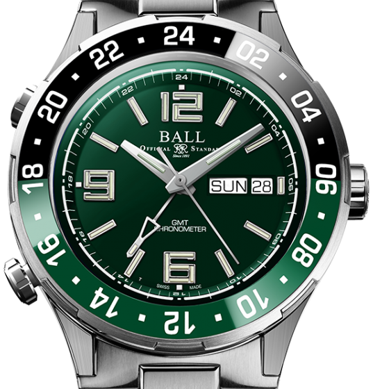 Ball Roadmaster Pilot GMT 40mm Limited Edition DG3038A-S3C-GR
