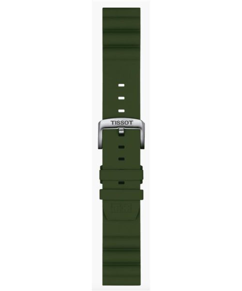 Tissot Silikonband grün 22mm für diverse Modelle T852047177