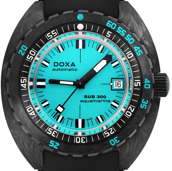Doxa Sub 300 Carbon Aquamarine 822.70.241.20