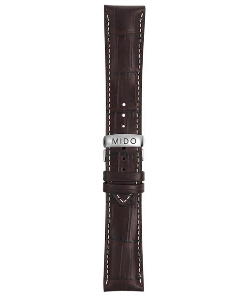 Mido Multifort Lederband braun mit Schliesse 23/20mm M600012102