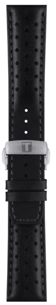 Tissot PRS 516 Lederband schwarz 22/20mm T600046344