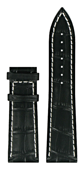 Certina DS 1 Lederarmband schwarz ohne Schliesse 23/20mm C610016995