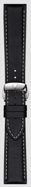 Tissot Lederband schwarz 21mm für diverse Modelle T852044599