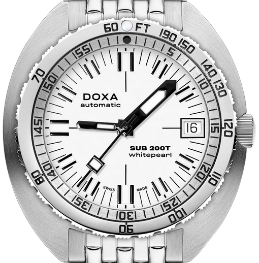 Doxa Sub 200T Whitepearl Iconic White 804.10.011.10