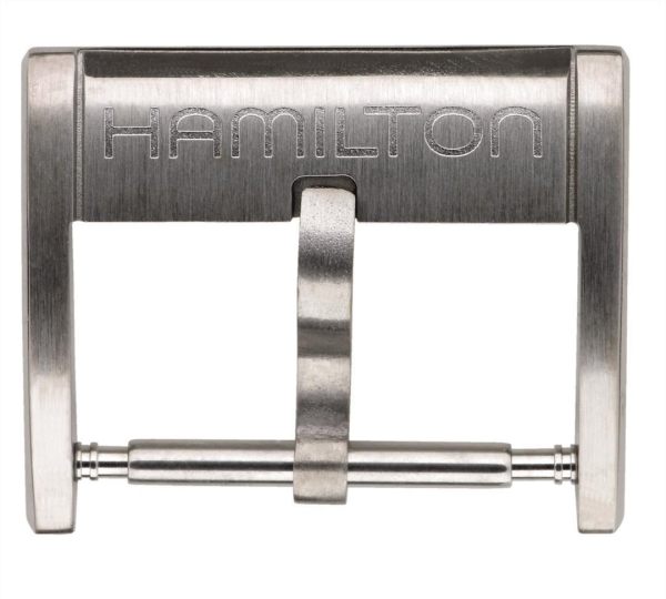 Hamilton Dornschließe Stahl gebürstet 18mm H640.000.205