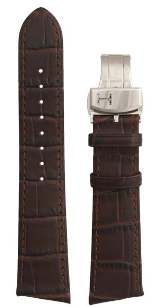 Hamilton Ventura XL Lederband braun 21/18mm H690.245.101
