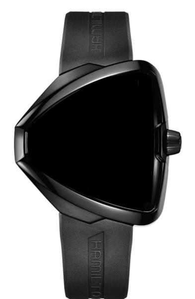 Hamilton Ventura Kautschukband schwarz 22,22mm H690.245.105