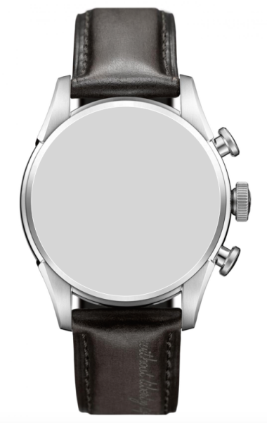 Hamilton Spirit of Liberty Lederband schwarz 22/20mm...