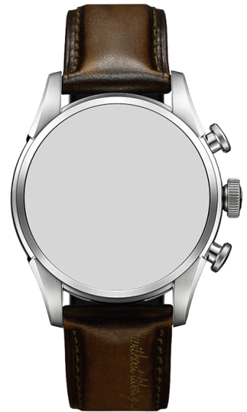 Hamilton Spirit of Liberty Lederband braun 22/20mm...