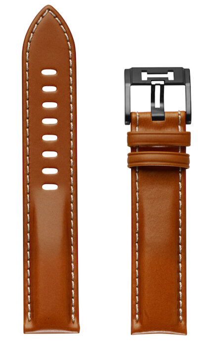 Hamilton Khaki Field Skeleton Lederband braun 20mm H690.725.101