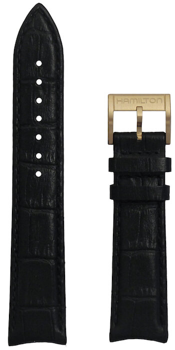 Hamilton Jazzmaster Maestro Small Second Lederband schwarz 20/18mm H690.425.101