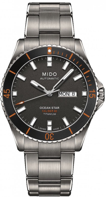 Mido Ocean Star Captain Titanium Automatik Herrenuhr M026.430.44.061.00
