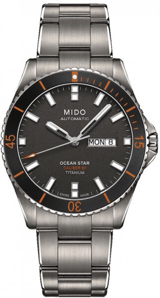 Mido Ocean Star Captain Titanium Automatik Herrenuhr...