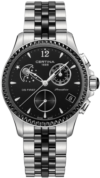 Certina DS First Lady Keramik Chrono Mondphase...