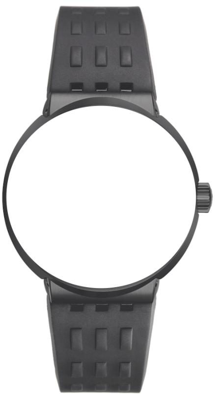 Mido All Dial Kautschukarmband 23mm ohne Schließe M610006540