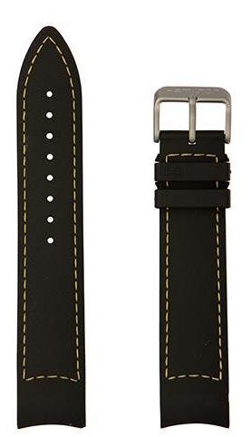 Hamilton Khaki Navy Kautschukband XL schwarz 21/20mm H691.776.112