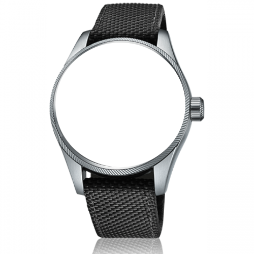 Oris Big Crown Textilband schwarz inkl. Schliesse 20mm 07...