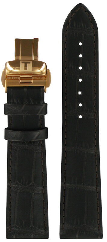 Tissot Chemin des Tourelles Lederarmband braun 21mm inkl. Schliesse T600036039